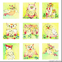BSP0462 Bundleset for Canvas: Owls