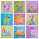 SP0455 Set for Canvas: Children's Drawings