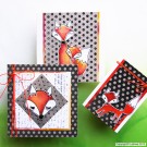 SP0642 Set for making 6 different Foxes Cards